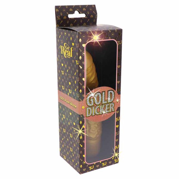 Gold Dicker Vibrator - Afbeelding 2