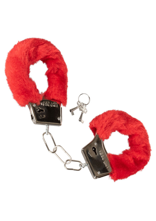 Playfull Furry Cuffs Red - Afbeelding 6