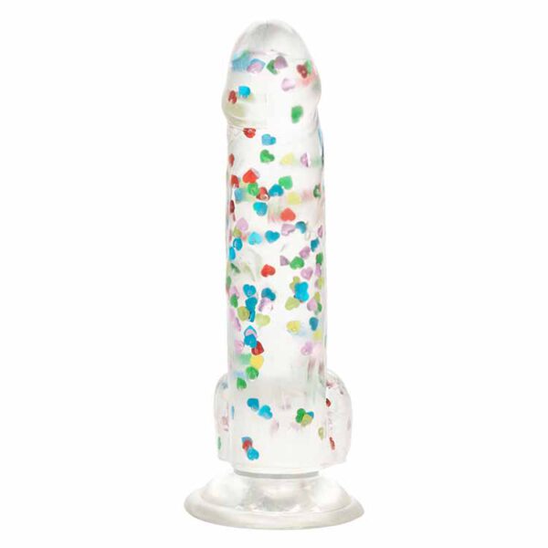 I Love Dick Heart Filled Dildo 6 Inch - Afbeelding 5