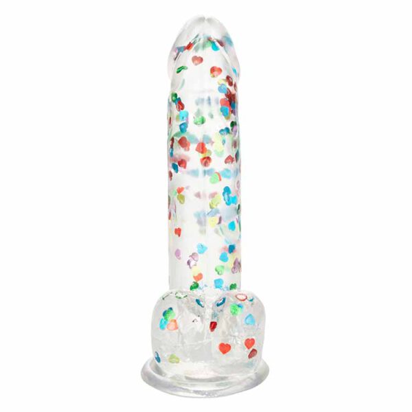 I Love Dick Heart Filled Dildo 6 Inch - Afbeelding 7