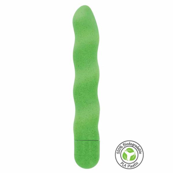 Eco Organic Wave Vibrator Groen - Afbeelding 4