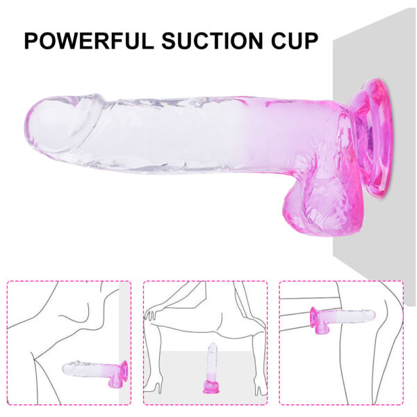 Dildo Two Colour 20 cm - Afbeelding 2