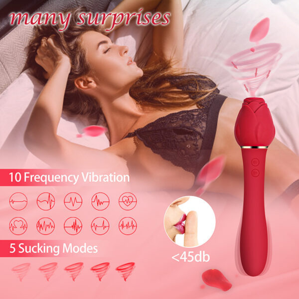 Rose Luchtdrukvibrator 2.0 - Afbeelding 2