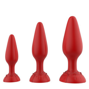 Siliconen Buttplugset met Zuignap