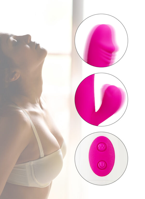 G-Spot Vibrator Pink - Afbeelding 3