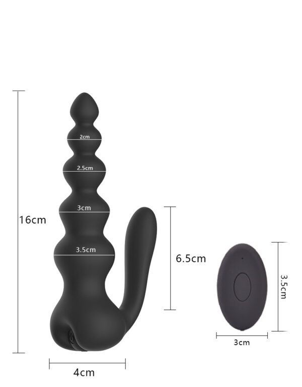 Anaal Vibrator G-Spot met Afstandsbediening - Afbeelding 2