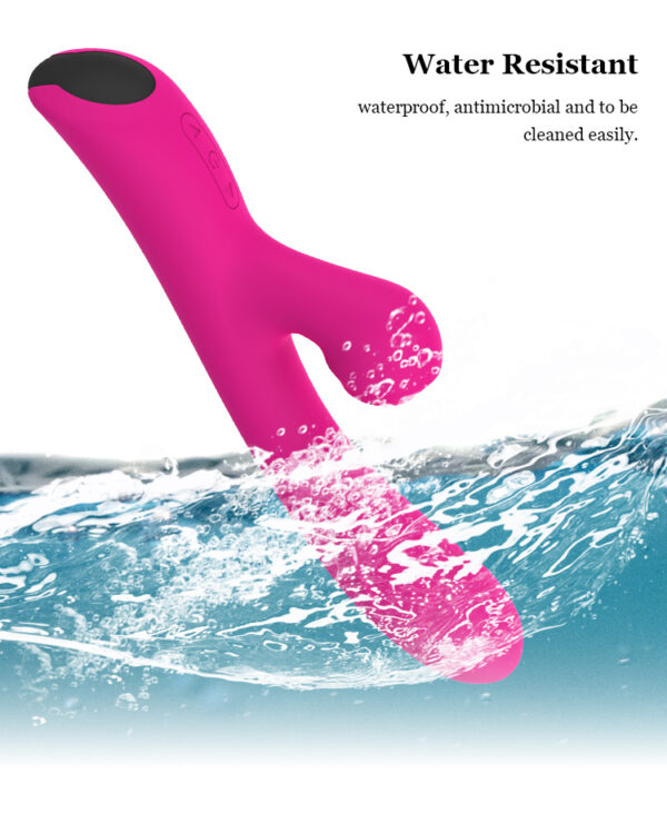 Luchtdruk Vibrator Dildo 2+1 - Afbeelding 3