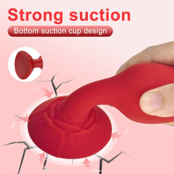 Siliconen Buttplugset met Zuignap - Afbeelding 4