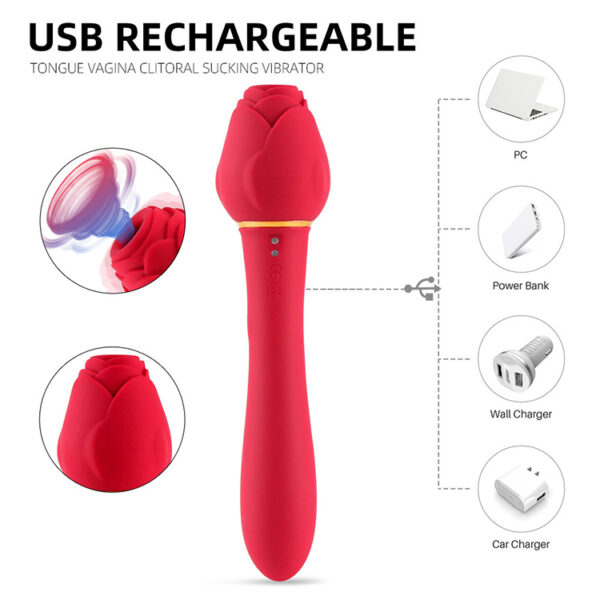 Rose Luchtdrukvibrator 2.0 - Afbeelding 7