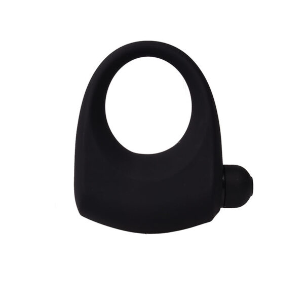 Cockring Met Mini Bullet Zwart - Afbeelding 2