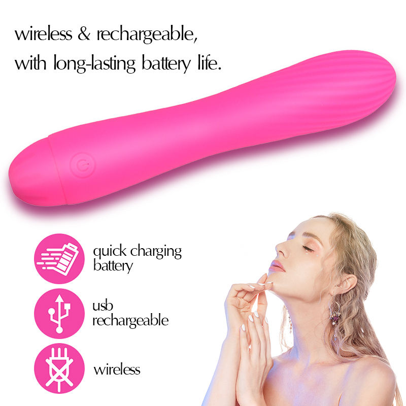 Vibrator met Groeven Roze - Afbeelding 6
