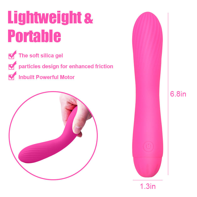 Vibrator met Groeven Roze - Afbeelding 5
