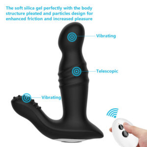 Anaal Vibrator 3 Standen met Afstandsbediening
