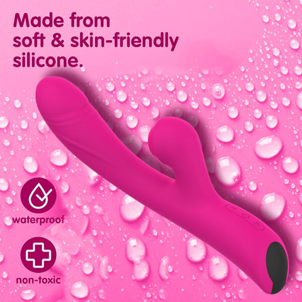 Luchtdruk Vibrator Dildo 2+1 - Afbeelding 5