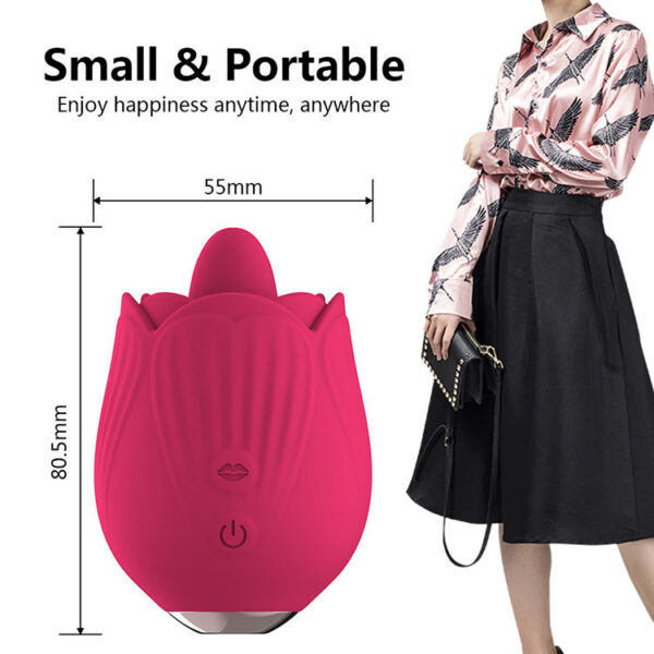 Roos Tong Vibrator - Afbeelding 6