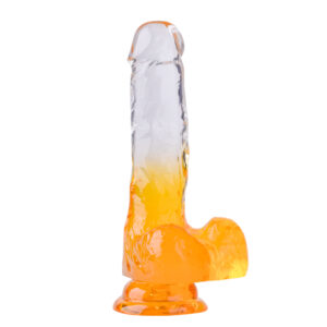 Dildo Two Colour Orange 22,5 cm!