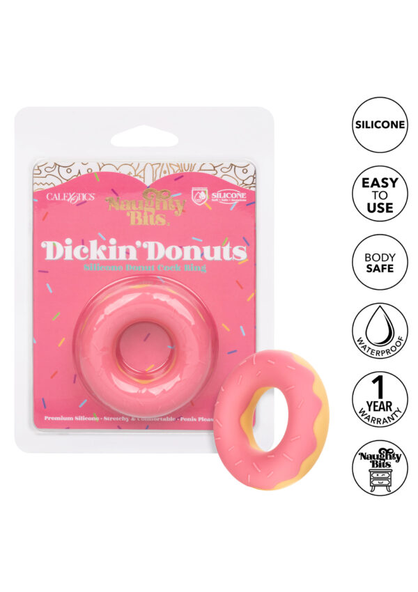 Naughty Bits Dickin’ Donuts Silicone Donut Cock Ring - Afbeelding 5