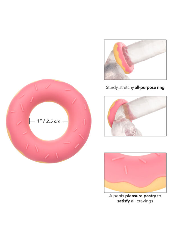 Naughty Bits Dickin’ Donuts Silicone Donut Cock Ring - Afbeelding 6