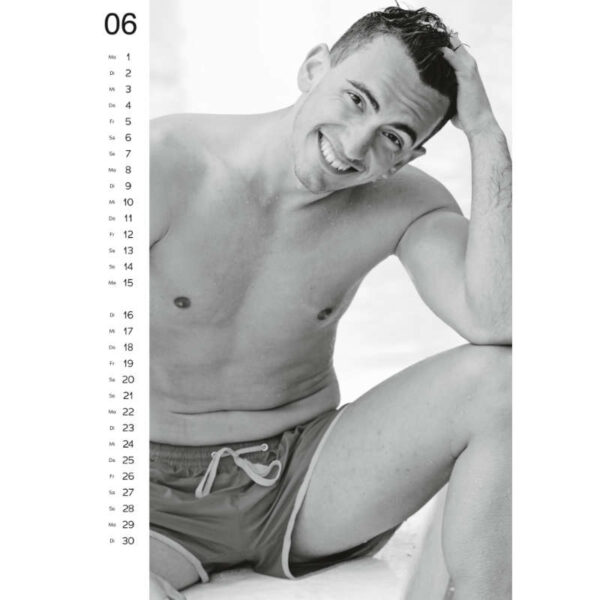 Pin Up Soft Men Kalender 2026 - Afbeelding 5